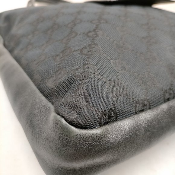 Gucci Tote Bag Black Canvas - Picture 9 of 9